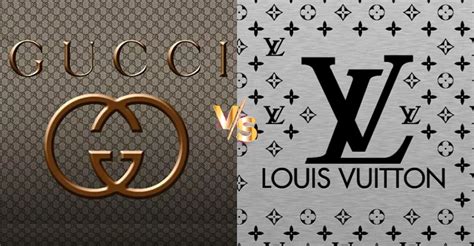 è meglio gucci o louis vuitton|gucci vs louis vuitton brand.